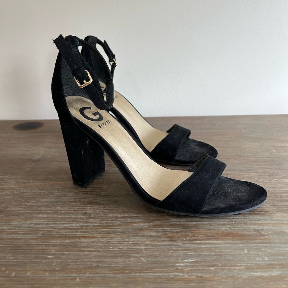 Guess Black Heels size 8.5
